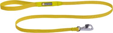 RUFFWEAR Dog Leash Hi & Light, Strong Leash with Integrated Storage Pocket and Secure Crux-Clip Closure, Compactly Folds Down to Pocket Size, (Lichen Green)