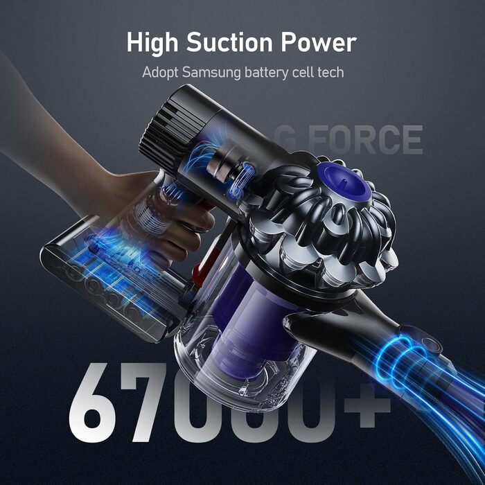 Акумулятор Keenstone 6500mAh 25.2V для пилососів Dyson V10 Animal, Absolute, Motörhead, Fluffy, Total Clean, SV12 (замінник V6 6.5Ah)