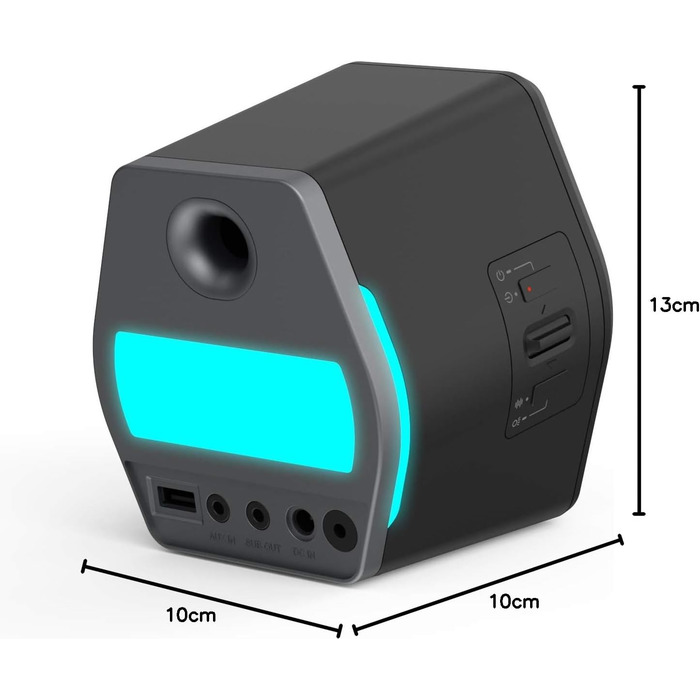 Edifier G2000 - Ігрова Bluetooth колонка з RGB підсвічуванням та 3 режимами звучання (Чорний)