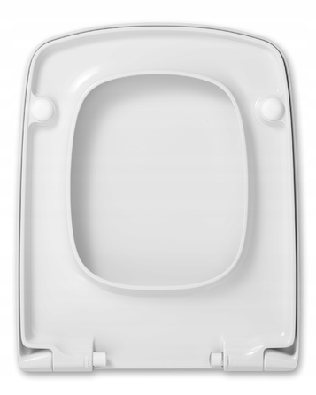 Сидіння для унітаза Geberit Selnova Square Hamberger, білий duroplast