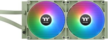 Система водяного охолодження Thermaltake TH280 V2 ARGB Matcha Green (280 мм)