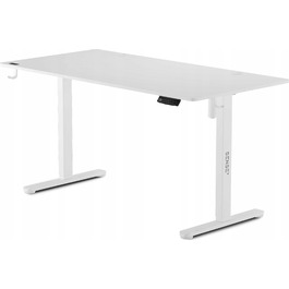 Електричний стіл з регулюванням висоти Sense7 Nojo, 140 x 70 x 118 см, білий