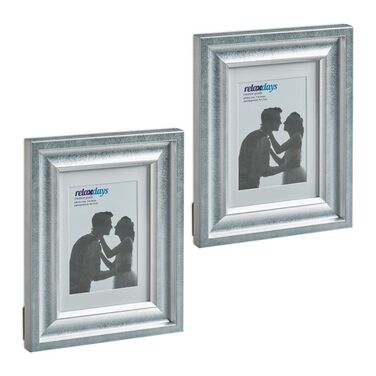 Relaxdays Photo Frames, 5x7 Inch, 2-Pack