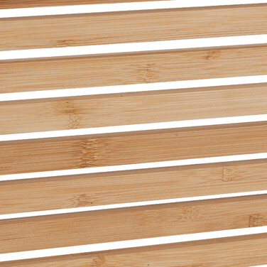 Relaxdays Bathtub Shelf Bamboo