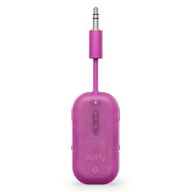 Bluetooth-трансмітер та ресивер Twelve South AirFly Pro 2 для AirPods та навушників, Fuchsia Ice
