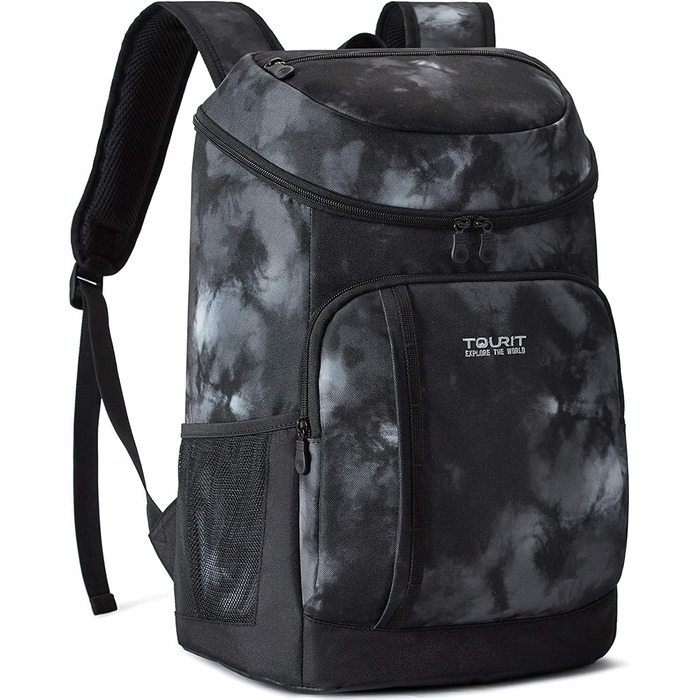 Рюкзак-холодильник TOURIT 28L з відкривачкою для пляшок, чорний (Batik)