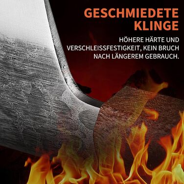 Японський ніж Plys: професійний кухонний ніж для м'яса, 20 см, з високоякісної нержавіючої сталі