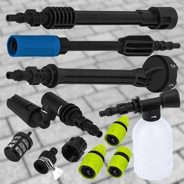 Акумуляторний мийний апарат високого тиску 20V 4Ah, 60 бар, 160 л/год