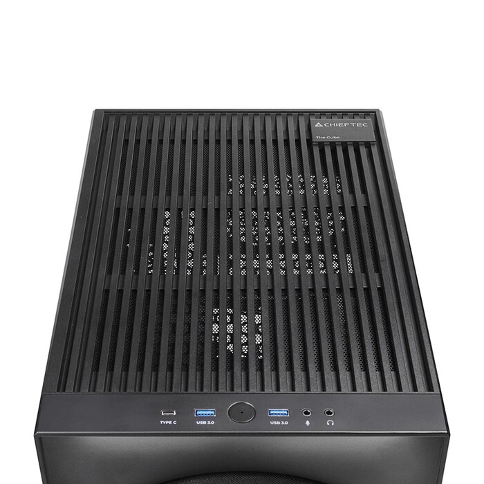Корпус Chieftec CI-03B-OP Cube Case, чорний