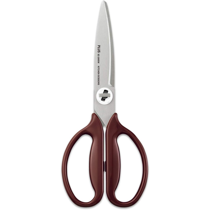 Кухонні ножиці Plus Fitcut CURVE SC-200SW, спуломийна, коричневі