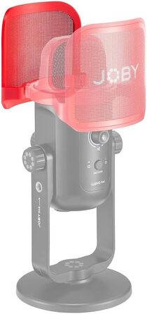 JOBY Wavo Boom Arm: професійний мікрофонний важіль для стрімерів та подкастерів, чорний, з кріпленням для навушників та кабелів