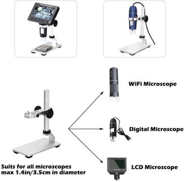 Цифрова мікроскоп-камера Ninyoon 1080P USB для iPhone, iPad, Android, PC, 50-1000x з підсвічуванням