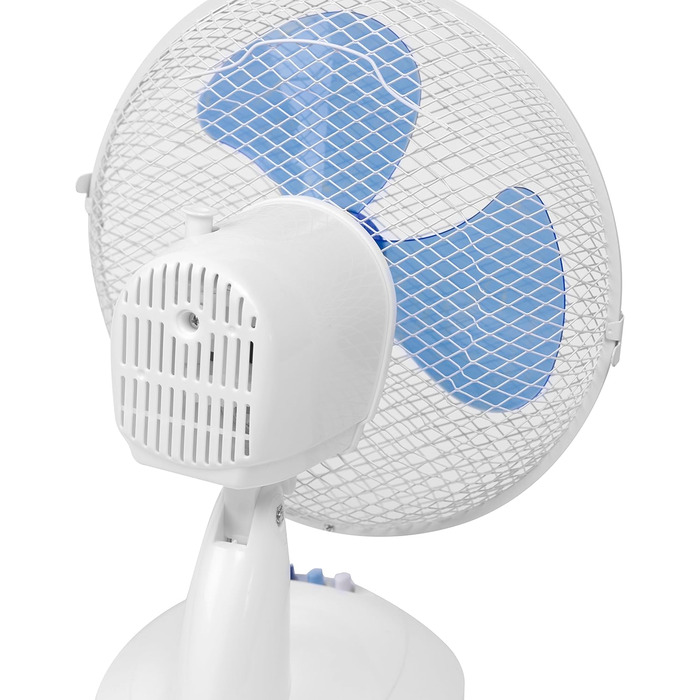 Вентилятор настільний Bestron DDF27Z, 29 см, 2 швидкості, білий