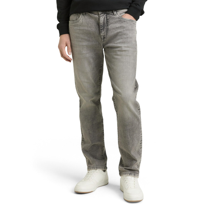 Джинси чоловічі Tom Tailor TTMARVIN Straight (38W/34L, світло-сірий денім з еластаном)