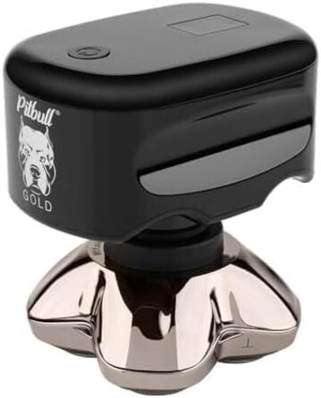 Електричний чоловічий верстат для гоління Skull Shaver Pitbull Gold PRO GX5 для обличчя та голови