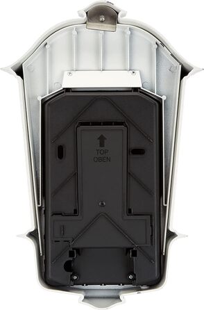Світлодіодна вулична бра Steinel L 190 S біла з датчиком руху, 180°, радіус дії 12 м, м'яке світло, основне та постійне освітлення