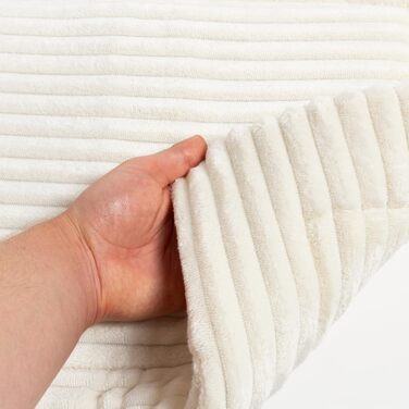 Килимок для собак Wallace & Jones Cardi, 60 x 45 см, бежевий, для маленьких собак, знімний, плюшевий