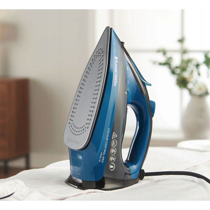 Парова праска Russell Hobbs 27280-56, 2400 Вт, 185 г/хв, з контролем кольорів