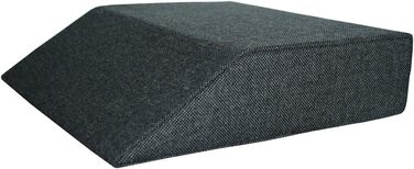 Ортопедична подушка для сидіння ISI HÜFTTEP, 40x40x10 см, антрацит