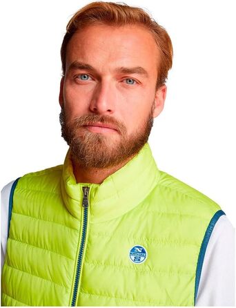 Чоловіча куртка NORTH AIL Crozet з переробленого поліестеру, вологовідштовхувальна, з регульованим капюшоном (4XL, Sulphur Spring)