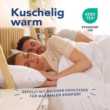 Ковдра John Cotton New Way 200x220: дихаюча, для алергіків, сертифікат Oeko-Test | Ковдра 200x220 см | Підходить для весни та осені