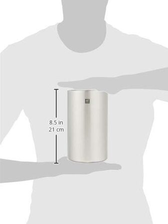 ZWILLING Sommelier, double-walled wine cooler, 21.6 x 11 x 19 cm, Silver