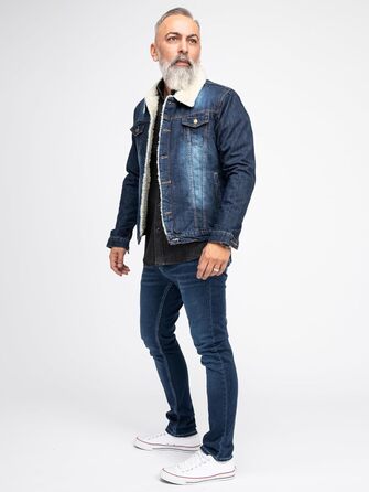 Чоловічі джинси Rock Creek Slim Fit M21 сині, 32W/36L, Denim