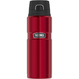 Термос із нержавіючої сталі 0,70л, блакитний - Thermos King, абсолютно герметичний, зберігає тепло 15 год, холод 24 год, для чаю, кави, води, BPA-free