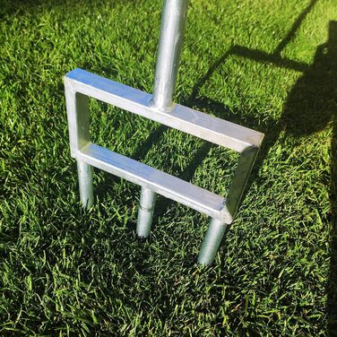 Thick Green Garden Fork Aerator Lawn Aerator Aerating Fork Aerator Lawn Sanding Improved Quality