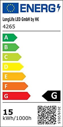 LongLife LED вулична лампа-щітка 15W, IP54, нейтральне світло, для саду, огорожі, доріжок (з датчиком, чорний)