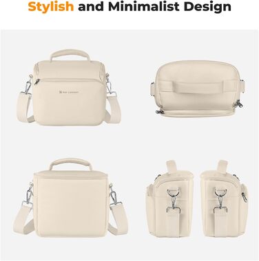 Сумка-рюкзак для фотокамери K&F Concept Beige - для фотографів, повсякденне використання