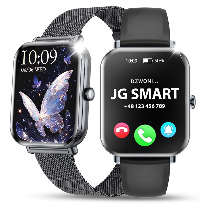 Жіночий смарт-годинник JG Smart JGS-03, чорний