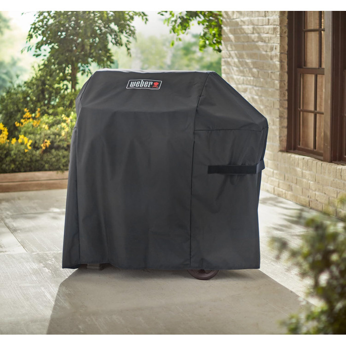 Преміальна чохол Weber для гриля Spirit/Spirit II 300, дихаючий, водо- та UV-стійкий, з липучкою, чорний