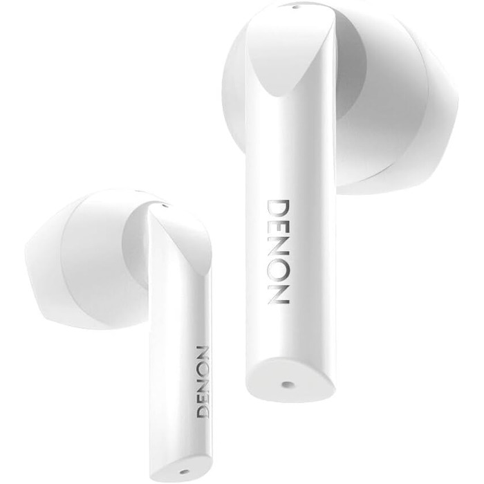 Бездротові навушники Denon AH-C500W - білі, Bluetooth, з мікрофоном, водостійкі