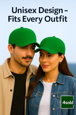 Кепка бейсболка 4sold, бавовна, унісекс, регульована, легка, дихаюча, для спорту, відпочинку, на відкритому повітрі, Sea Green