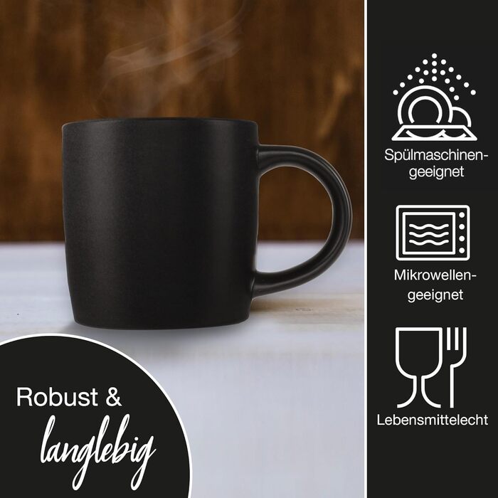 Набір посуду Moritz & Moritz NORDIC на 6 осіб (18 предметів) - посуд з кераміки, скандинавський дизайн, міцний набір тарілок, сервіз для щодня та гостей