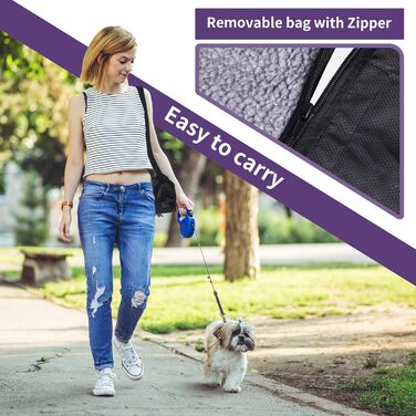 Водонепроникна килимок для собак та котів 95x65 см, складаний, для подорожей та дому