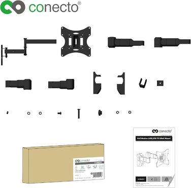 Кріплення для монітора Conecto Wandhalterung SA-CC50252-V2 (білий), 42