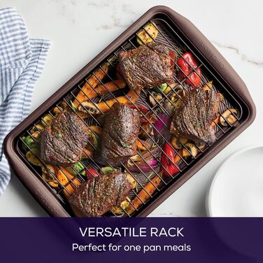 Набір форм для випічки Circulon з антипригарним покриттям (5 шт.): форма для хліба, кексів, торти, решітка, дека