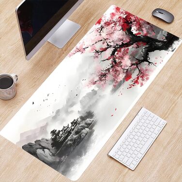 Килимок для миші ігровий XXL 900x400 мм, з антиковзким покриттям, водонепроникний, для ПК, MacBook, Laptop