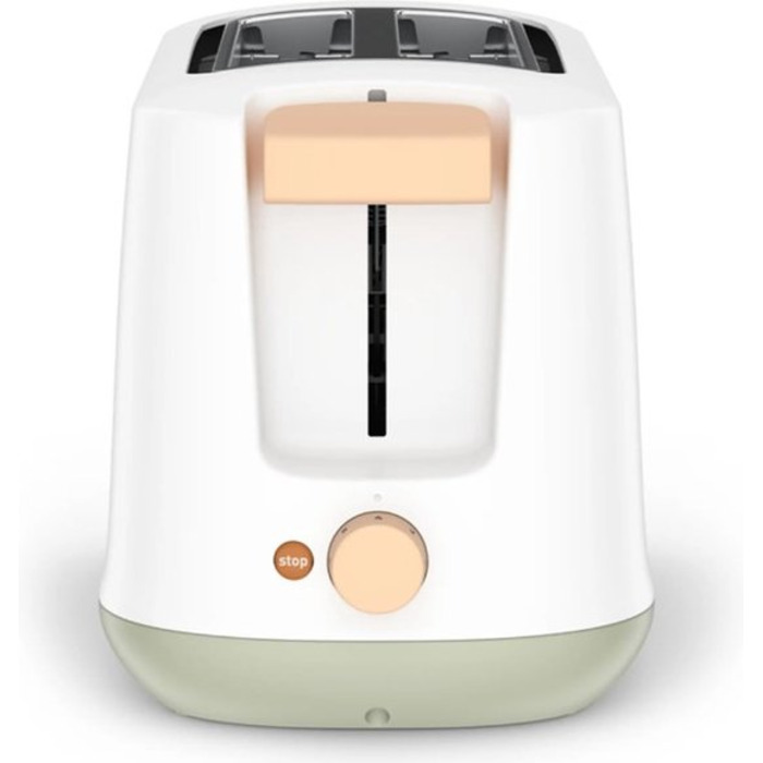 Тостер Tefal TT165010, білий, 720 Вт