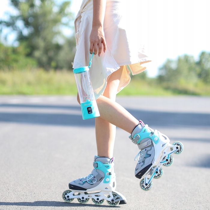 Бездротовий стаціонарний блендер BlendyGo 3, 250 Вт, зелений, 0,55 л, USB