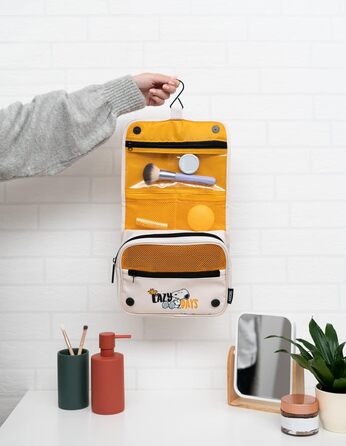 Косметичка Snoopy - жіноча/чоловіча водонепроникна дорожня сумочка для туалетних аксесуарів, бежева