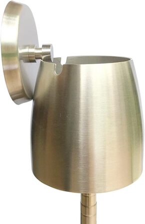 Асбечка для автомобіля з нержавіючої сталі, висувна 34-65см, велика, з кришкою, антиковзка, для вулиці та дому