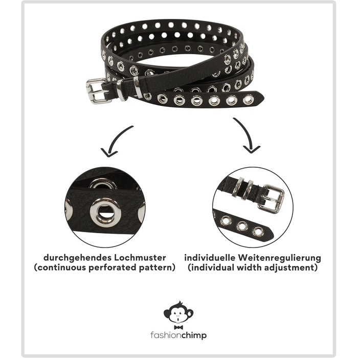 Жіночий пояс-корсет з прорізними заклепками та срібною пряжкою, ширина 1,5 см, рожевий