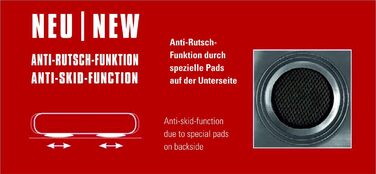 Надувний матрац High Peak 40043, XXL 195x75x20 см, двосторонній, з інтегрованою помпою, антиковзаюча поверхня, для дому та відпочинку на природі, сірий/блакитний