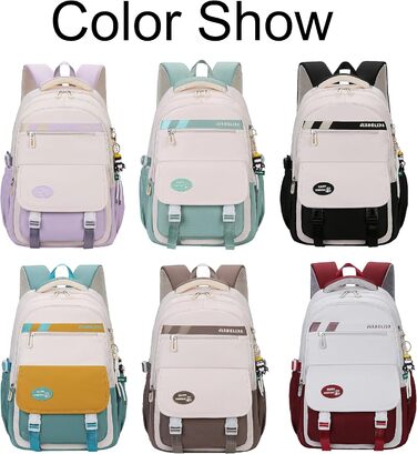 Сумка для книг SellerFun для підлітків, дівчаток, на школу, роботу, подорожі та спорт, 27 літрів