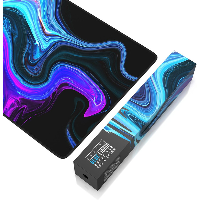 Кімочок для миші CSL Titanwolf XXL 900x400mm - синій, покращена точність та швидкість