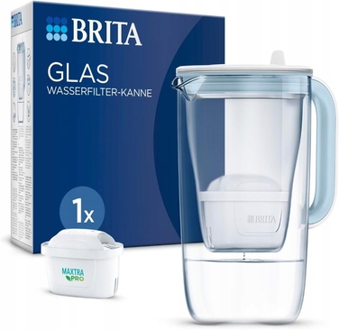Фільтральний глечик Brita Glass, 2,5 л, прозорий
