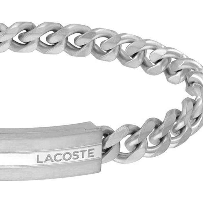 Браслет Lacoste ADVENTURER чоловічий з гравіюванням, нержавіюча сталь - 2040091